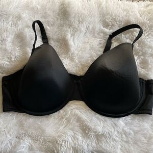 Cacique Black Underwire Bra 46DDD FLAWED